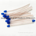 Bendable Iron Wire Reinforced Clear Disposable Saliva Ejector